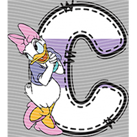 Cartoon letters-CL 414